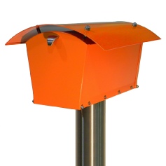 houseArt DaVinci mailbox - miami mango