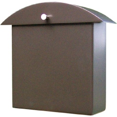 houseArt Monet mailbox - dark bronze