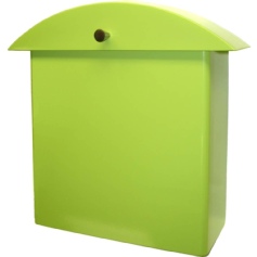 houseArt Monet mailbox - key lime