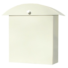 houseArt Monet mailbox - marshmallow white