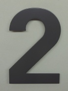 bFuller house number - satin black